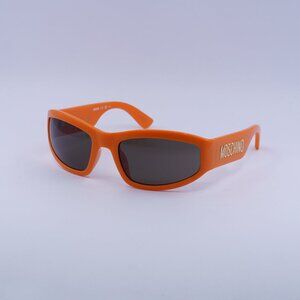 Moschino MOS164/S 0L7Q 70 Sunglasses - Orange Frame, Brown Lenses